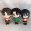 Tấn Công Titan Eren Levi Ackerman Mikasa 20cm Sang Trọng Búp Bê Anime Nhân Vật Đồ Chơi Nhồi Bông Đồ Chơi Trẻ Em Quà Tặng Sinh Nhật