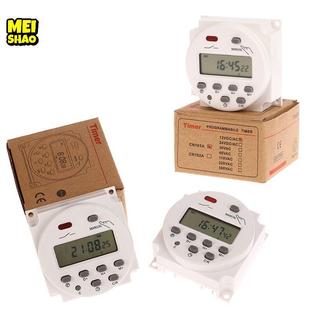 MeiShao 1Pc CN101A Công Tắc Hẹn Giờ Kỹ Thuật Số LCD Lập Trình 12V 24V 110V 220V Nguồn Đẹp