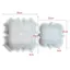 PWSSEND 2 Cái / bộ Dụng Cụ Xay Đá Bước, Khuôn Gạch Lát Nhựa 30cm, DIY Có Thể Tái Sử Dụng Hoa Nhỏ Đi Bộ Khuôn Gạch Cho Bãi Cỏ Sân Vườn