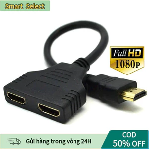 【COD】Đầu chia tín hiệu HDMI chất lượng cao, truyền tải hình ảnh và âm thanh ổn định đến hai thiết bị hiển thị cùng lúc
