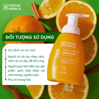 Bọt Rửa Tay Cỏ Cây Hoa Lá Gừng Dứa 250g – Dịu Nhẹ Cho Da Nhạy Cảm, Thiên Nhiên | Nhà Mộc Nhiên