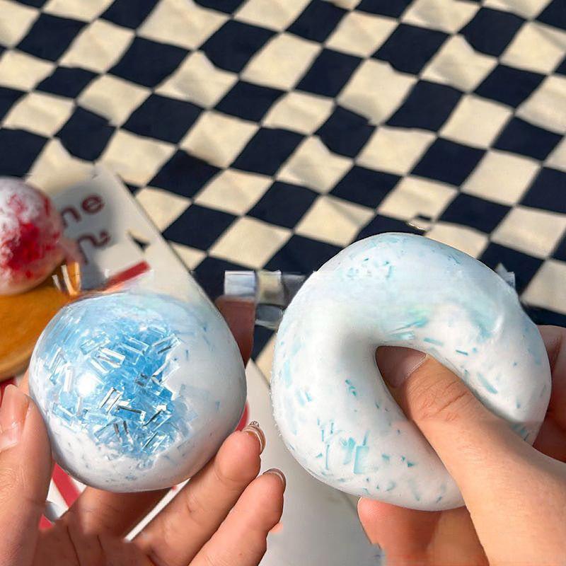 Sáng Tạo Crunchy Căng Thẳng Bóng Vỡ Ice Sticks Fidget Đồ Chơi Cảm Giác Mềm Mại Phục Hồi Chậm Giảm Căng Thẳng Quà Tặng
