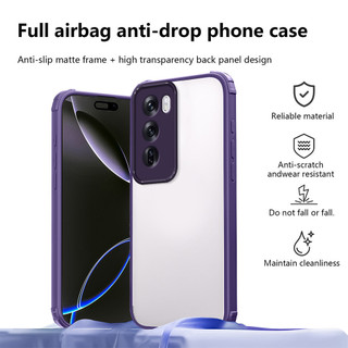 Áp dụng cho OPPO A5 4G 5G A5 2025 2020 CPH2735 CPH2727 Đệm khí bốn góc trong suốt cao cấp bảo vệ vỏ mềm chống sốc KLCY