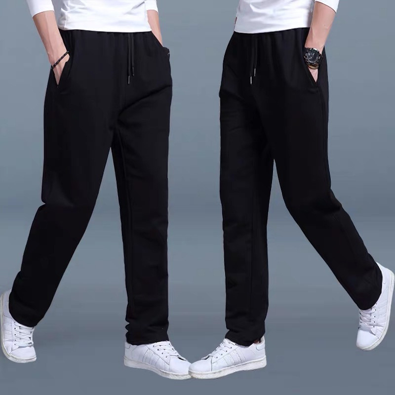 CK6620 Quần thể thao nam, form dài thẳng, chất liệu mỏng và co giãn tốt, phù hợp người plus size.
