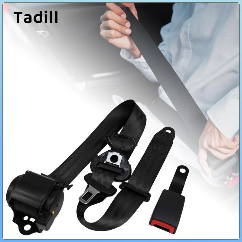 Dây đai an toàn, Dây rút tự động có nút nhấn Dây đai xe tải 3PT có thể điều chỉnh cho xe tải Van Xe buýt
