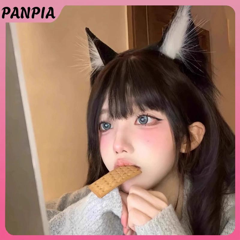 Tai mèo cho tóc cosplay, phong cách Gothic ngộ nghĩnh, phụ kiện tóc sáng tạo làm quà tặng