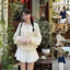 Áo sơ mi nơ cổ tay bồng rộng thân bo ôm eo lưng chun chất vải đũi sang trọng hai màu hot thời trang SMH9766