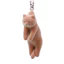 Hàng có sẵn Nhật Bản QUALIA Capsule Toy Catched Cat Flocking Mặt dây chuyền 2 Dễ thương Anh ngắn M4JX