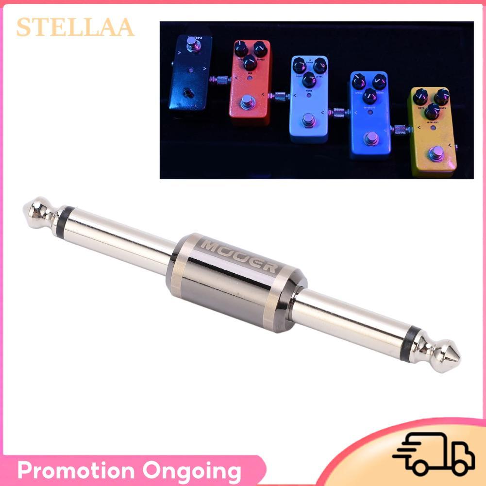 Stellaa Hiệu ứng Thẳng Kết nối Mạnh mẽ Tiếng ồn Giảm tuổi thọ lâu dài Guitar Bàn đạp Bộ ghép nối cho nhạc cụ Sắp xếp