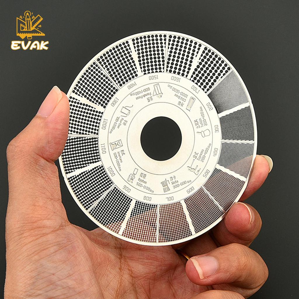 Thẻ tham khảo kích thước xay cà phê Alittlesetrtu - Bột mài Thinessparison Cân VN