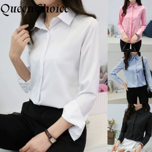 Áo sơ mi nữ dài tay phù hợp văn phòng và sinh viên