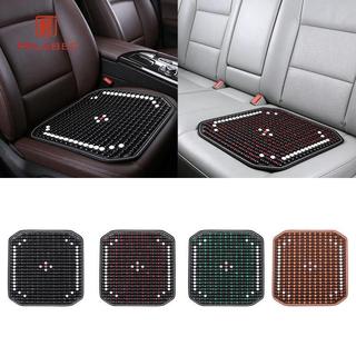 Hạt Làm Mát Đệm Ghế Ô Tô Bằng Gỗ Thoáng Khí Vuông Miếng Lót Cho Xe Tải Ghế Văn Phòng Ô Tô Nhà Đa Năng Ghế Bao