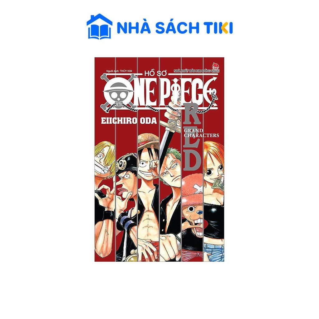Sách Hồ Sơ One Piece - Red Grand Characters - Kim Đồng | Shopee