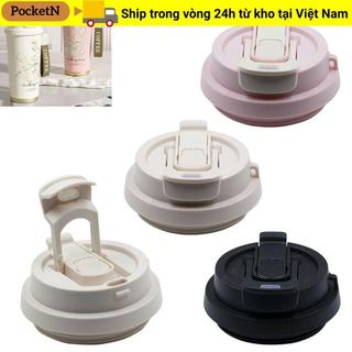 Nắp cốc POCKETN, Nắp chai thay thế Lily of The Valley, Nắp chai nước bằng nhựa chống tràn chất lượng cao cho phụ kiện chai