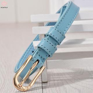 Đầm thắt lưng nữ mỏng màu kẹo, 7 màu lựa chọn, phù hợp với váy và jeans