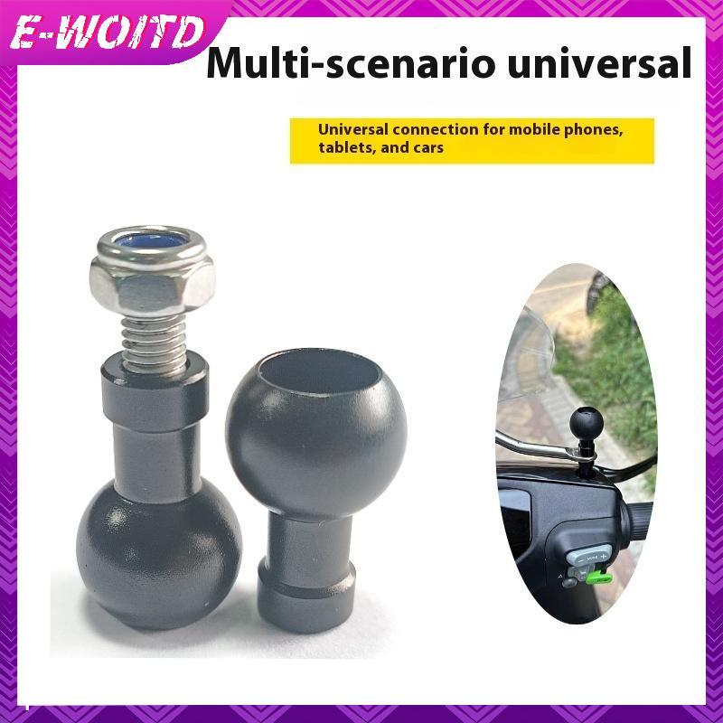 E-WOITD 1 Bộ Kết Nối Gắn Camera Thể Thao Xe Máy 17mm / 25.4mm Đầu Bóng Đến M6 M8 M10 Vít Braet Kết Nối Cho Máy Ảnh E-WOITD
