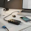 Hub DARON USB 3.0, 4 cổng có công tắc Bộ chia USB đa năng, Bộ chuyển đổi nguồn cáp dài tốc độ cao 5Gbps Nhiều trạm nối trung tâm mở rộng