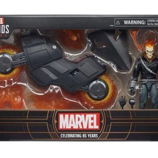 Kỷ niệm 85 năm Dòng Ác Hiệp sĩ và Xe máy Xe máy 20cm Mô hình búp bê đồ chơi Marvel Legends
