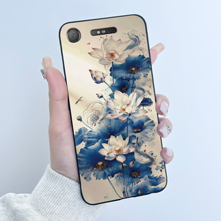 Ốp Lưng Cho Sony Xperia XZ1 G8341 G8342 SO-01K / XZ1 Compact G8441 G8442 SO-02K Thẩm Mỹ Sang Trọng Dễ Thương Thoáng Mát Silicon Điện Thoại