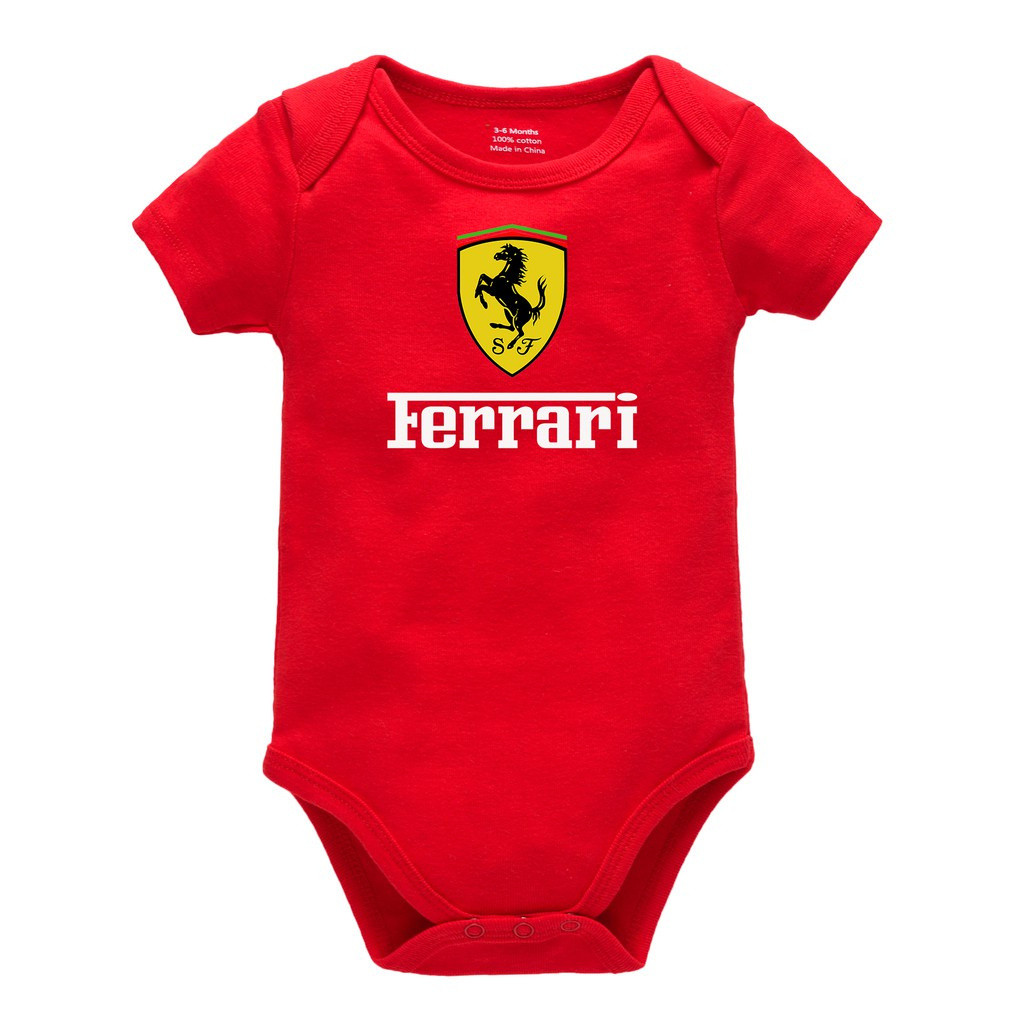 Áo liền quần trẻ em Ferrari Unisex Cotton mềm GRCR XU2Z