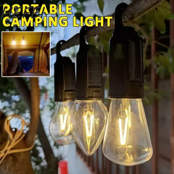 Đèn LED chạy bằng năng lượng mặt trời HEFEI, Đèn LED Đèn LED cầm tay Đèn LED chiếu sáng, Đèn sạc lại ABS Đèn cắm trại chống nước chạy bằng năng lượng mặt trời Đi bộ đường dài ngoài trời