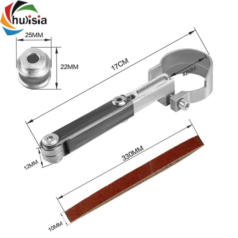 Bộ chuyển đổi máy chà nhám đai Mini Bộ chuyển đổi máy mài hợp kim nhôm bền cho các tác vụ chà nhám gỗ kim loại