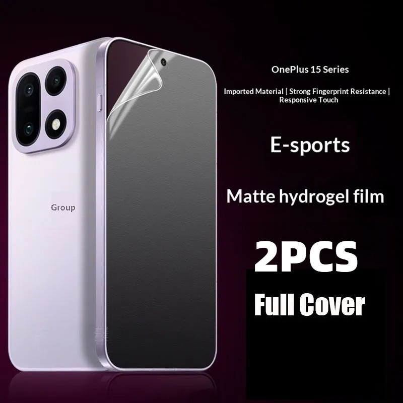 2 Chiếc Hydrogel Mềm Cho OnePlus Nord CE6 CE5 CE4 CE3 Lite Matte Và Chống Gián Điệp Bảo Vệ Màn Hình Riêng Tư Cho OnePlus Nord CE 6 5 4 3 HD Chống Ánh Sáng Xanh Hydrogel Phim