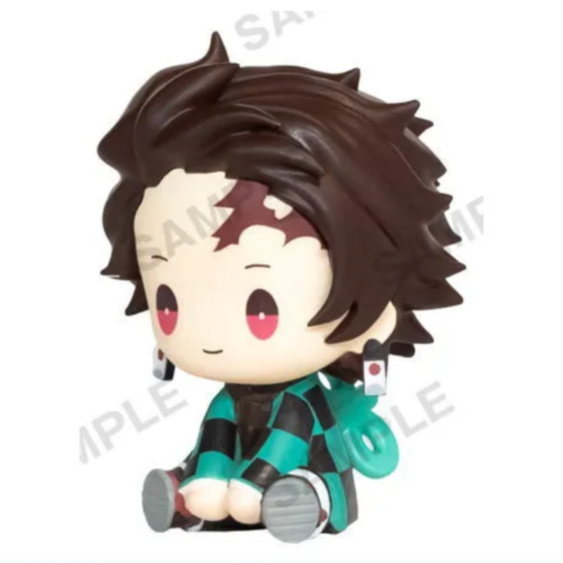 [BTF] Hàng có sẵn Nhật Bản Đồ chơi viên nang BUSHIROAD Demon Slayer Q Phiên bản Seated Peas Eye First Resell NRY6
