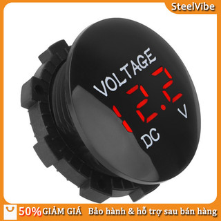Vôn kế số 12V-24V LED đa dụng Vôn Kế (Kỹ Thuật Số), Đồng Hồ Đo Số, Chống Thấm Nước, Tái Trang Bị