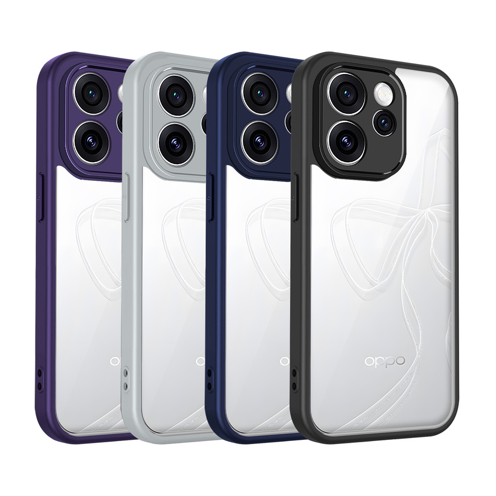 Ốp lưng Reno 15F 5G Vỏ trong suốt mờ thời trang cho OPPO Reno 15F 5G Vỏ điện thoại