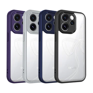 Ốp lưng Reno 15F 5G Vỏ trong suốt mờ thời trang cho OPPO Reno 15F 5G Vỏ điện thoại