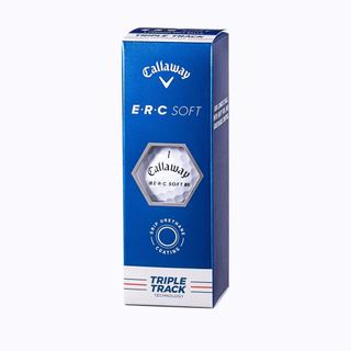 Callaway Golf Balls ERC SOFT Balls Sleeve (3 pieces) (White/FF/Men's)