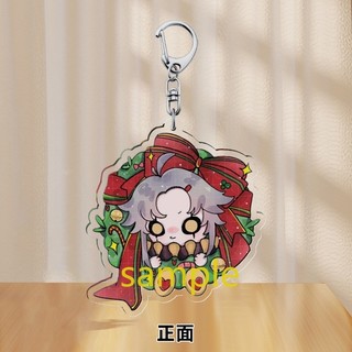Harlequin Pierrot Jester Anime Móc Khóa The Freak Circus Nam Móc Chìa Khóa Cho Nữ Hoạt Hình Hình Acrylic Móc Khóa Mặt Dây Chuyền Quà Tặng