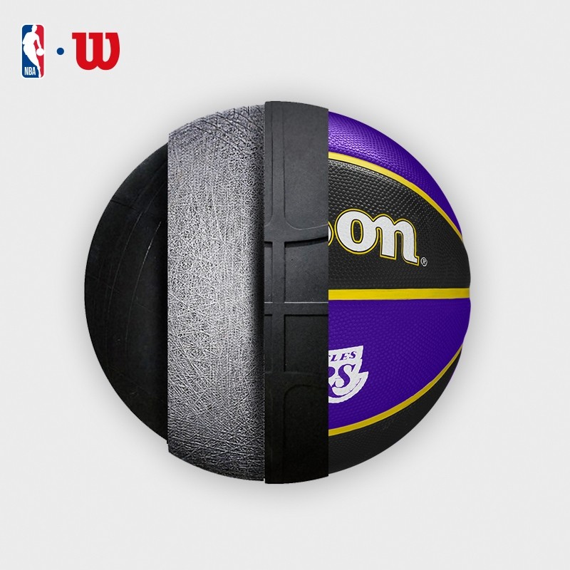 Wilson NBA Team Tribute LA Lakers Bóng Rổ WTB1300XBLAL