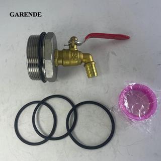 Vòi thùng Spigot trống Garende 55 Gallon, Thay thế các bộ phận, Không rò rỉ, Lắp trống