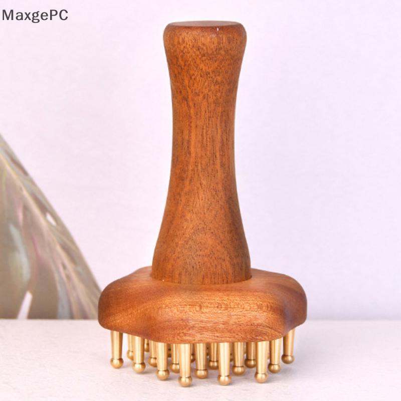 COD Copper Head Massage gua shab với dài tay cầm bằng gỗ-Bền Trung Quốc Spa công cụ