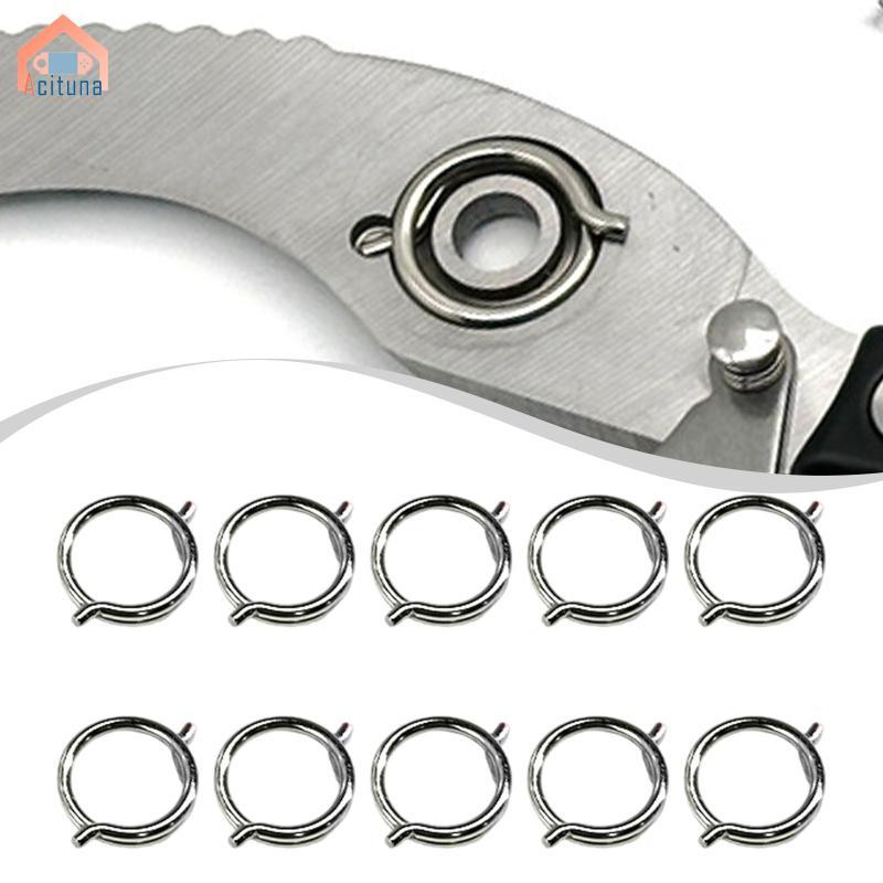 10 Chiếc Kéo Lò Xo Linh Kiện Thiết Yếu Tự Động Trở Lại Thép Dễ Dàng Lắp Đặt Nhà Bếp Kéo Phần Thay Thế