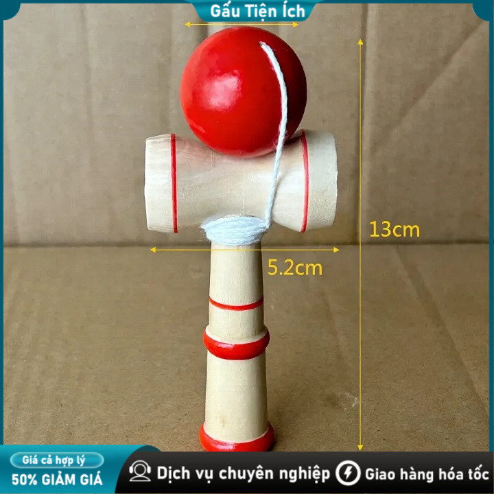 Đồ chơi Kendama truyền thống Nhật cấu trúc gỗ, Gỗ, Truyền Thống, Chuyên Nghiệp, Kendama, Bóng Kendama