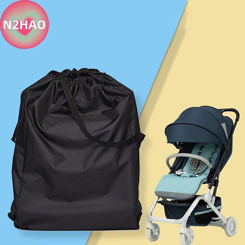 N2HAO Du Lịch Chống Nước Xe Đẩy Cho Bé Du Lịch Mang Theo Túi Bapa Xe Đẩy Dung Tích Lớn Túi Bảo Quản Có Dây Đeo Vai Sắp Xếp n