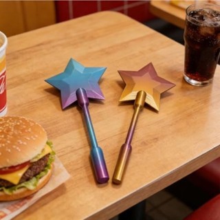 HOMEHAVEN Hộp đựng thẻ thanh toán không tiếp xúc, Cây đũa phép in hình ngôi sao Magic Wand Star Wand Tap To Pay, Hộp đựng thẻ tín dụng di động Cây đũa phép thanh toán thẻ tín dụng
