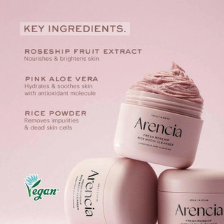 Arencia Royal Blue Hyssop Rice Mochi Cleanser (120g) Cleansing Paste