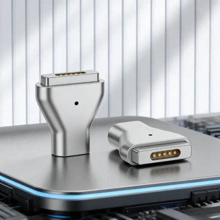 Đầu sạc chuyển đổi PD Type-C sang Mag1 L & Mag2 T cho MacBook - Đầu sạc chuyển đổi ，Từ tính，Type-C / USB C， PD