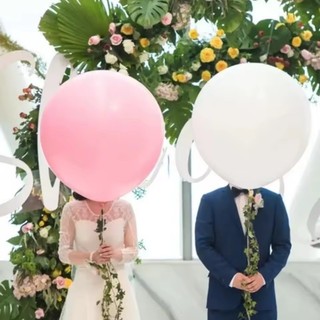 2026 Mới 36inch Bong Bóng Lớn Trang Trí Đám Cưới Cao Su Heli Bong Bóng Ngày Lễ Tình Nhân Đính Hôn Giáng Sinh Sinh Nhật Cho Bé Tắm