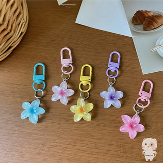 【Chamvn】móc khóa chuyền điện thoại hoa nhỏ trong suốt dễ thương Ốp chuyền ốp lưng tai nghe Trang trí