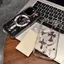 Bướm chéo cho iPhone 1615plus trong suốt 1413promax trường hợp điện thoại 12 acrylic