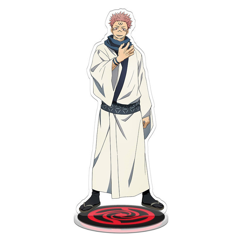 Móc Khoá, Mô Hình Standee Jujutsu Gojo Satoru Fushiguro Megumi Trang Trí Bàn Học, Làm Việc