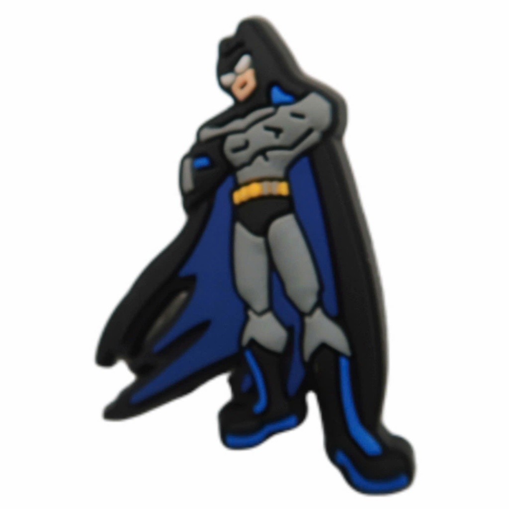Set 12 Sticker/ Charm gắn dép siêu nhân batman
