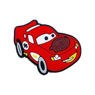Charm ô tô đỏ -  Charm Gắn Dép Ô Tô Hoạt Hình MCQUEEN Cute, Phụ Kiện DIY Dép Xinh- Set charm gắn dép cross siêu hot hit
