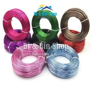 Cuộn Dây Nhôm Màu 0.8mm Làm Bonsai Handmade, Làm Đồ Thủ Công, Làm Trang Sức Handmade