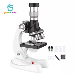 Gamchiano Kid Kính Hiển Vi Bộ Dụng Cụ Khoa Học Thân Bộ 1200x Giáo Dục Đồ Dùng Học Tập Đồ Chơi Khoa Học Cho Bé Trai Bé Gái Quà Tặng Sinh Nhật